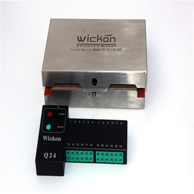 Reflow térmico de perfilamento térmico Oven Temperature Checker do perfilador do sistema Wickon Q24 do perseguidor do Reflow de Wickon