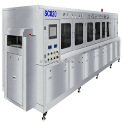 SMT que limpa SEMI máquinas para o leadframe com o QFN para o semicon