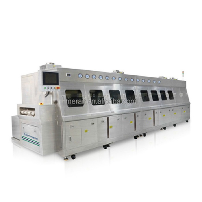Do transporte modular em linha da máquina 600mm da limpeza de Smt sistema de limpeza PCBA da máquina da limpeza de pulverizador da placa de circuito SUS304