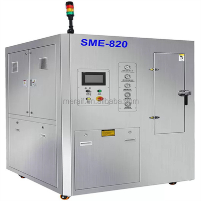 Solda automática de limpeza da máquina 80L do estêncil SME-820 para colar a máquina impressa da limpeza do estêncil