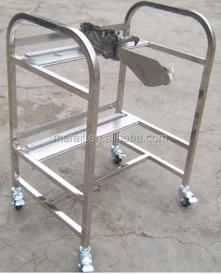 Trole da cremalheira do alimentador de SMT do carro do armazenamento do alimentador de MIRAE
