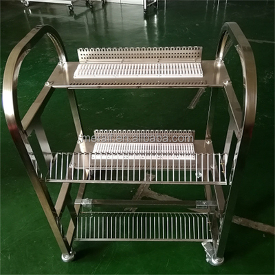 Trole do alimentador de Juki RS-1 do carro do armazenamento do alimentador das peças rs-1 da máquina do smt de Juki