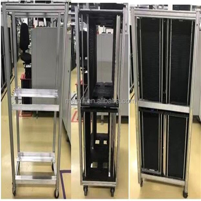 Cremalheira de compartimento do PWB do ESD, cremalheira de compartimento do ESD da cremalheira de compartimento de SMT para a picareta do smt e a máquina do lugar