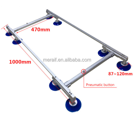 O otário de vidro manual do suporte da tela de exposição da tevê remove o dispositivo de sução para a tela da televisão do LCD remove