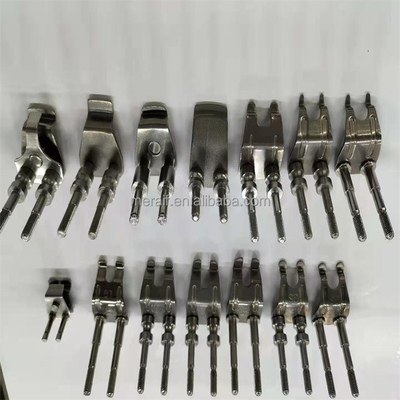 Os dedos do titânio acenam os dedos de solda da solda da onda do titânio da garra da máquina
