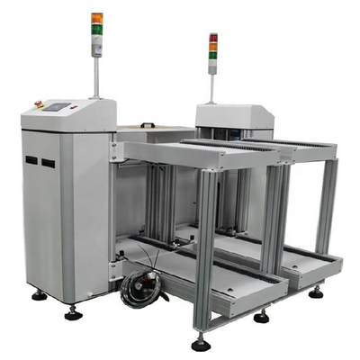 Descarregador automático do PWB do carregador do compartimento do PWB de SMT com controle de central do PLC