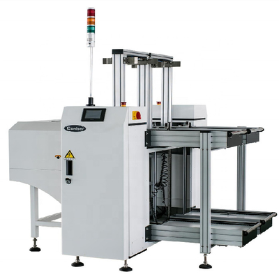 Descarregador automático do PWB do carregador do compartimento do PWB de SMT com controle de central do PLC