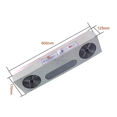 Fã de ionização do ventilador de ar SL-002, fã estático de ionização superior ESD Ionizer do ventilador de ar do banco Desktop industrial do ar frio anti