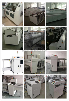 Linha sólido automático do carregador do PWB e carregador projetado estável da máquina de SMT do compartimento de Mini Size SMT