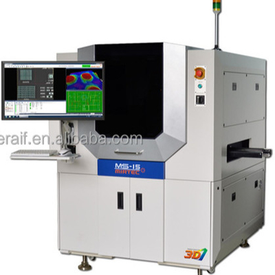 EM-LINHA máquina SPI de 3D SPI da inspeção da pasta da solda do smt da série de MS-15 3D SPI