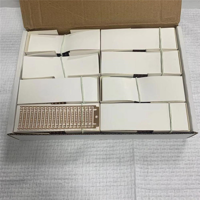 Curvatura de emenda material do grampo do cobre de SMT da cor de bronze