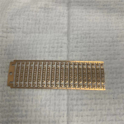 Curvatura de emenda material do grampo do cobre de SMT da cor de bronze