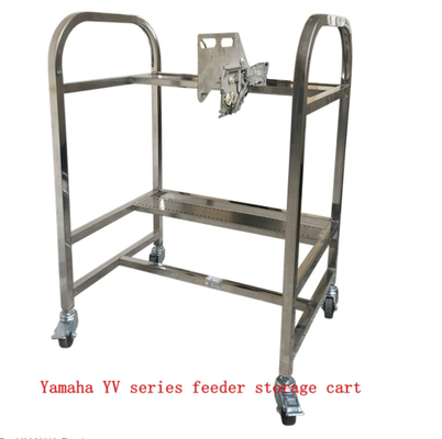 304 carro de aço inoxidável do armazenamento do alimentador de Yamaha Yv88 Yv100x Yv112 do carro do alimentador de Yv Smt