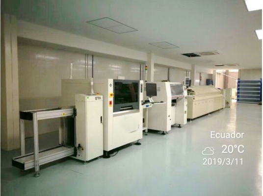 Ac220v 50hz conduziu a cadeia de fabricação forno do bulbo do Reflow da impressora do estêncil