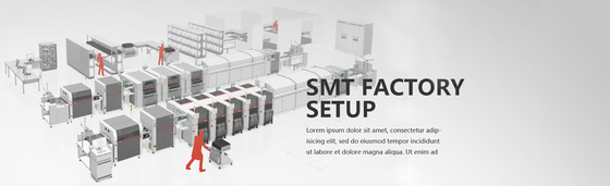 SMD SMT conduziu a linha de produção 52000CPH do bulbo