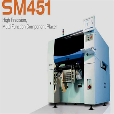 Picareta de Samsung SM451 da máquina do mounter da microplaqueta e máquina usadas originais do lugar para a linha de produção de SMT