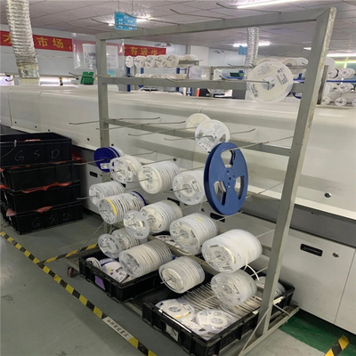 4 camadas da tubulação de aço inoxidável da plataforma antiestática do trole do ESD SMT