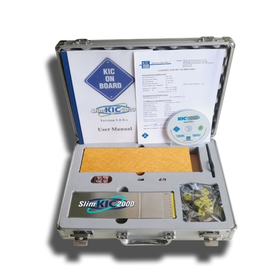 Perfilador térmico de KIC start2, verificador KIC do forno do reflow de SMT, perseguidor da temperatura do forno de KIC start2